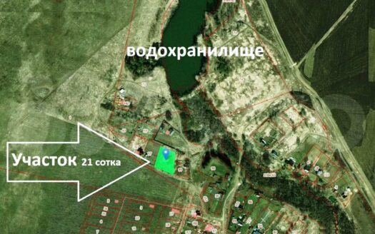 Предлагаю купить участок на берегу озера 100 метров до воды за 450 000 руб