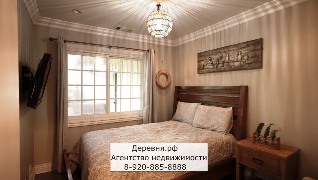 фото спальни продажа домов у реки Ока