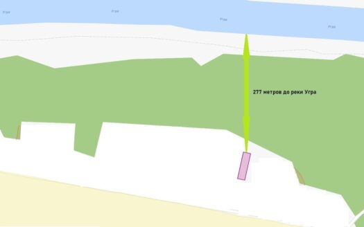 Предложение Купить участок на берегу реки Угра ПЕРВАЯ линия с газом