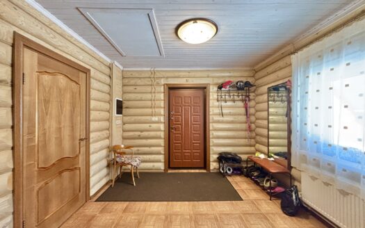 Дом из Бревна в Окружение Хвойных Лесов, Первая Линия Реки Угра